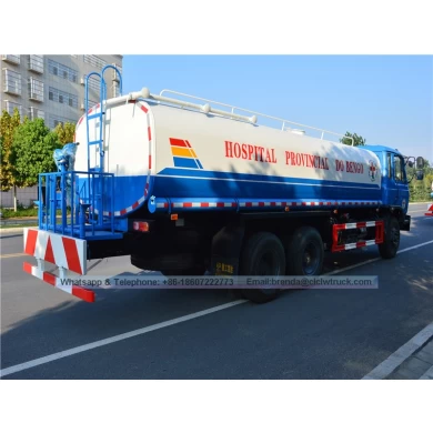 Dongfeng 6x4 20000liter 4400 galones de agua Tank Truck