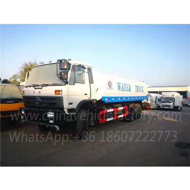 Dongfeng 6x4 camión de tanque de agua de 20000 litros
