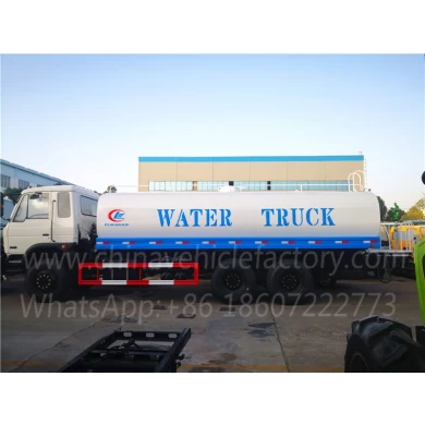 Dongfeng 6x4 camión de tanque de agua de 20000 litros