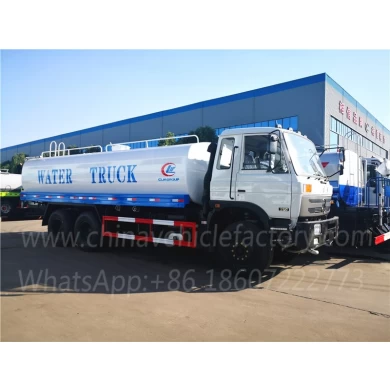 Dongfeng 6x4 camión de tanque de agua de 20000 litros
