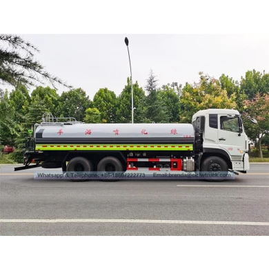 Dongfeng 6x4 20cbm Camión de agua de 20000 litros
