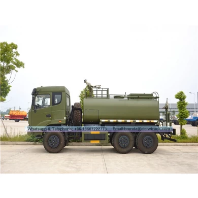 Dongfeng 6x6水箱卡车10000liter，6x6水箱卡车，水箱卡车10CBM供应商中国