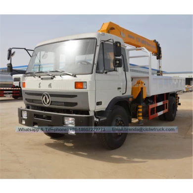 Dongfeng 8 Ton telescópica Pluma de grúa elevadora
