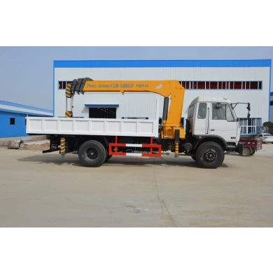 Dongfeng 8 Ton telescópica Pluma de grúa elevadora