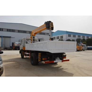 Dongfeng 8 Ton telescópica Pluma de grúa elevadora