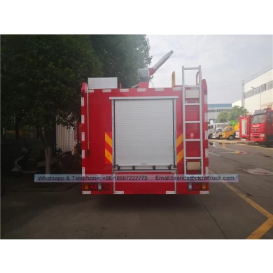 Camión de bomberos japonés de agua isuzu con tanque de agua de 3 cbm