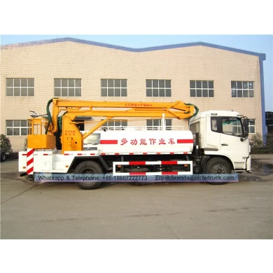 Dongfeng Kingrun 22 mètres de haut Plate-forme de levage d'un camion avec fonction d'eau