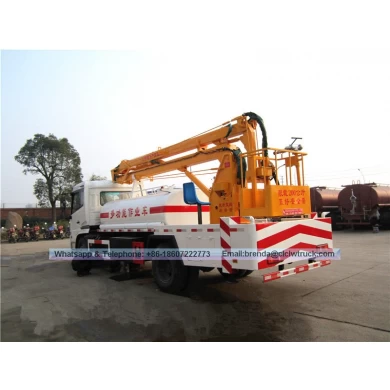 Dongfeng Kingrun 22 mètres de haut Plate-forme de levage d'un camion avec fonction d'eau