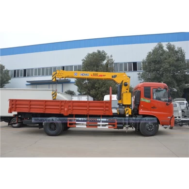 Dongfeng Kingrun 6300 Kgs montada en camión grúa con cesta