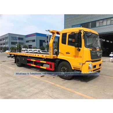 Dongfeng Kingrun 8ton Wrecker Tow Flatbed Truck