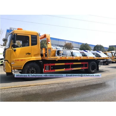 Dongfeng Kingrun 8ton Wrecker Tow Flatbed Truck