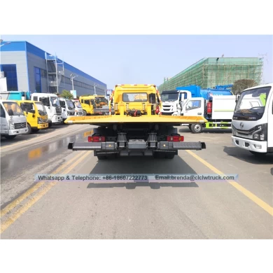 Dongfeng Kingrun 8ton Wrecker Tow Flatbed Truck
