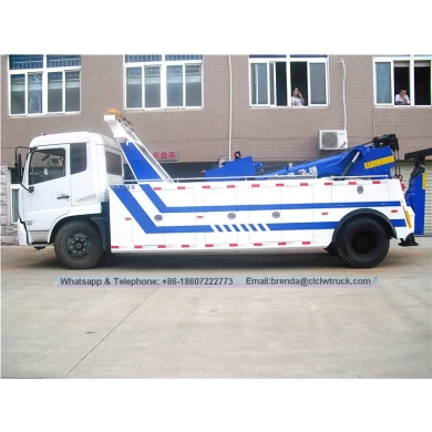 Dongfeng Tianjin 4X2 lifting weight 8 ton tow truck