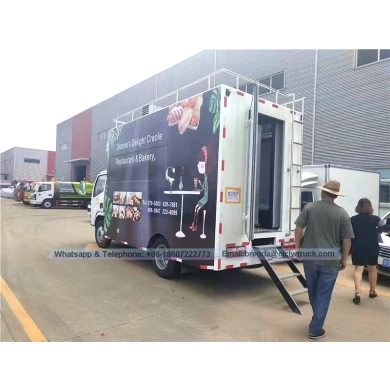 Dongfeng brand - Right hand drive- mobile food truck for sale
