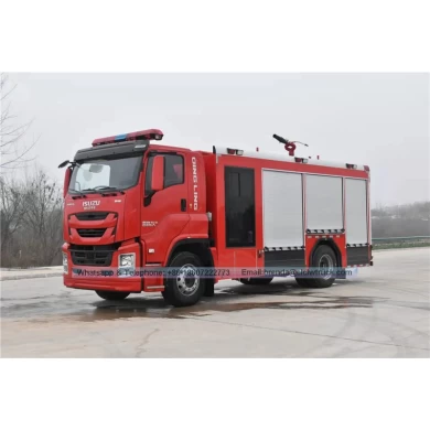 Proveedor de camiones de bomberos de tanque de agua de Isuzu China