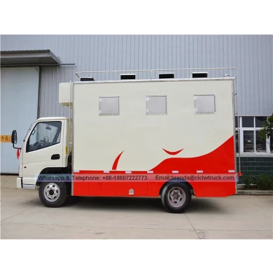Dongfeng 2016 móvil de alimentos / cocina / camión de hielo