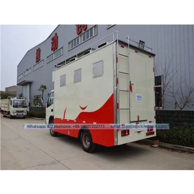 Dongfeng 2016 móvil de alimentos / cocina / camión de hielo