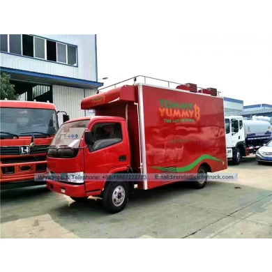 Dongfeng 2016 móvil de alimentos / cocina / camión de hielo