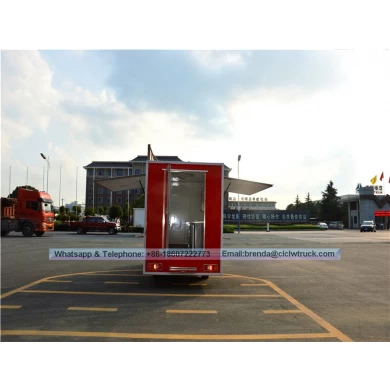Dongfeng multifunción mini del carro móvil de alimentos