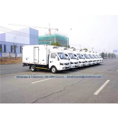 Dongfeng冰箱卡车供应商，最佳价格冰箱卡车，迷你冰箱卡车