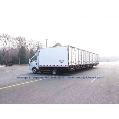 Dongfeng冰箱卡车供应商，最佳价格冰箱卡车，迷你冰箱卡车
