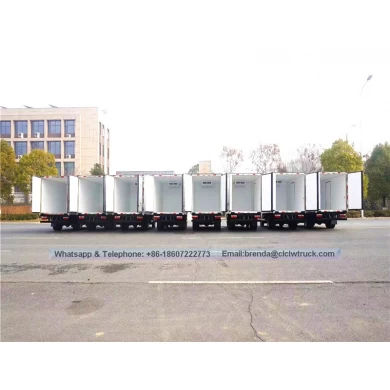 Dongfeng冰箱卡车供应商，最佳价格冰箱卡车，迷你冰箱卡车