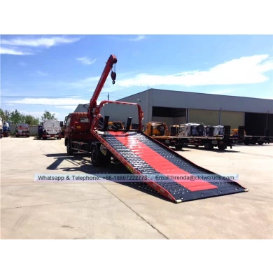 Dongfeng Tow Trad Truct Truck 4ton with Crane，拖车供应商，恢复车辆制造商中国