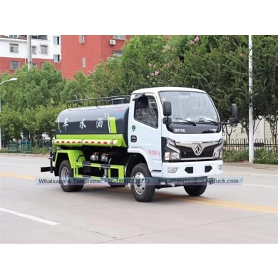 Dongfeng Water Tank Truck 5000liter, camion-citerne à eau 5cbm, fournisseur de camion-citerne à eau Chine