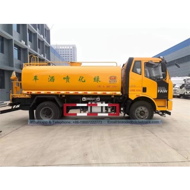Proveedor de camiones de agua FAW 4x2 10000 litros China
