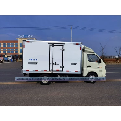 Mini cargo van vehicles refrigerator freezer car 1.5ton refrigerated truck,FOTON  refrigerator truck supplier China