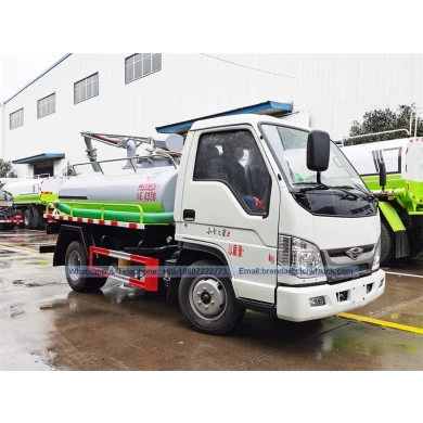 Foton 3000liters小型粪便吸车待售