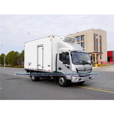 Foton-Aumark Refrigerator Truck fournisseur Chine, Camion de cargaison de réfrigérateur 5 tonnes, camion de cargaison de réfrigérateur 4x2, camion de réfrigérateur