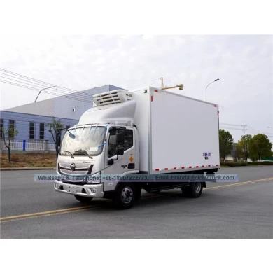 Foton-Aumark Refrigerator Truck fournisseur Chine, Camion de cargaison de réfrigérateur 5 tonnes, camion de cargaison de réfrigérateur 4x2, camion de réfrigérateur