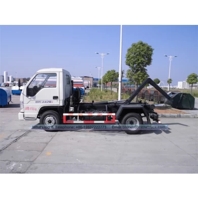 Foton Forland Mini 3cbm Garbage Truck  With Removable Box