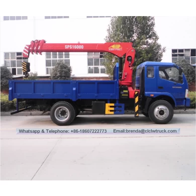 Foton Forland Mini Boom Crane Truck 2000 kgs Telescopic Cargo Crane Truck