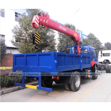 Foton Forland Mini Boom Crane Truck 2000 kgs Telescopic Cargo Crane Truck