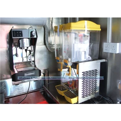 Foton brand 4x2 mini food truck, elctric food truck cart for sale