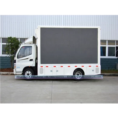 Foton Brand P4, P5, camion LED mobile hors porte P6, avec écran SMD à vendre