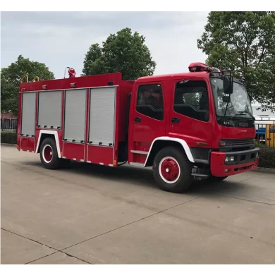 Buena calidad isuzu 8 toneladas camión de bomberos de agua de espuma diesel a la venta en Filipinas