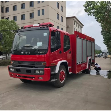 Chất lượng tốt ISUZU 8 tấn xe cứu hỏa nước diesel để bán ở Philippines