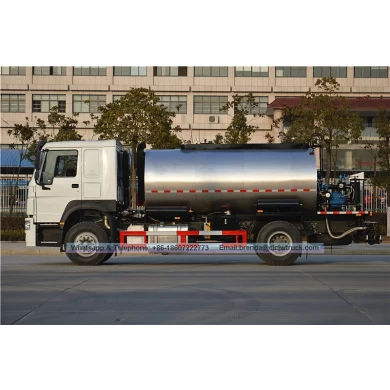 howo 4 * 2 asphalte intelligente distributeur camion de 2016
