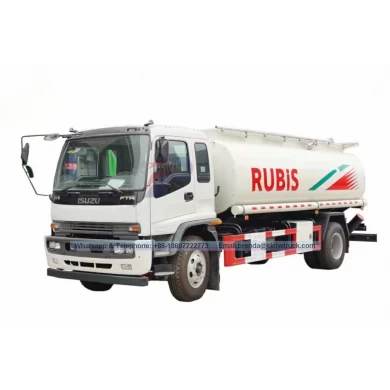 ISUZU 20CBM Camión Fuel Tank Oil Bailers Camiones Camiones Camiones de combustible Camiones a la venta con pistola de reabastecimiento de reabastecimiento de mejor calidad