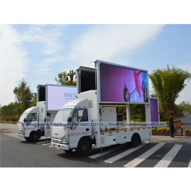 ISUZU 600P P4-P10 mobile LED truck with SMD screen