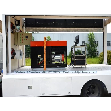 ISUZU BRAND 4*2 price of mobile LED truck