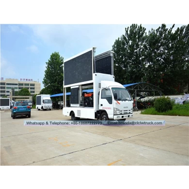 ISUZU BRAND 4*2 price of mobile LED truck