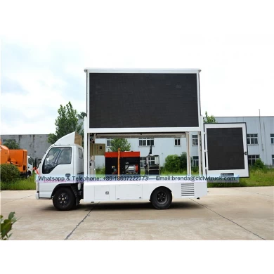 ISUZU BRAND 4*2 price of mobile LED truck