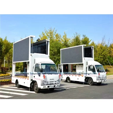 Camion LED mobile de marque ISUZU (P4, P5, P6), plaque d'écran SMD