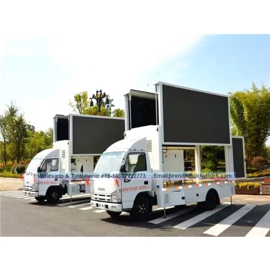 Camion LED mobile de marque ISUZU (P4, P5, P6), plaque d'écran SMD