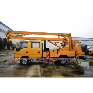 Proveedor de camiones de elevación de cubo ISUZU CAB de 12-30 metros