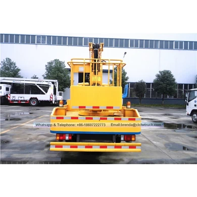 Proveedor de camiones de elevación de cubo ISUZU CAB de 12-30 metros